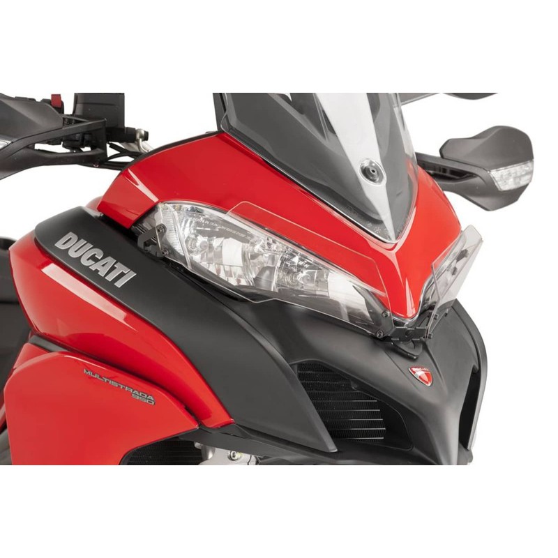 PUIG SCHEINWERFERSCHUTZ DUCATI MULTISTRADA 950 17-23 TRANSPARENT