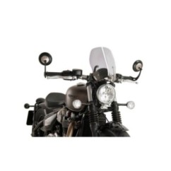 PUIG CUPOLINO NAKED N.G. TOURING TRIUMPH BONNEVILLE BOBBER 17-20 FUME CHIARO