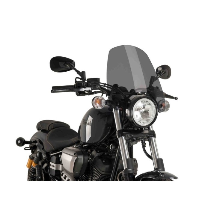 PUIG NAKED SCREEN NG TOURING FOR YAMAHA XV950/R 14-20 DARK SMOKE