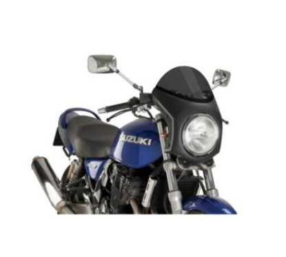 PUIG PANNEAU SEMI-CARENE TRIUMPH SPEED TWIN 19-24 FUME FONCE-NOIR