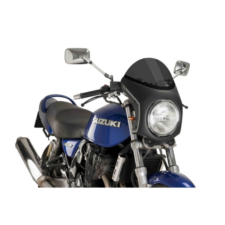 PUIG PANNEAU SEMI-CARENE POUR TRIUMPH SPEED TWIN 19-24 FUME FONCE-NOIR