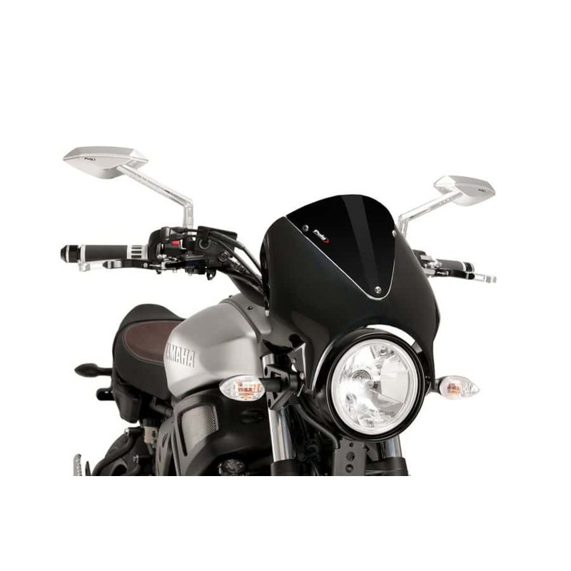 PUIG REAR SCREEN YAMAHA XSR700 16-20 BLACK-BLACK