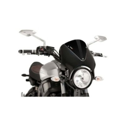 PUIG REAR SCREEN YAMAHA XSR700 16-20 BLACK-BLACK