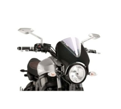 PARABRISAS TRASERA PUIG YAMAHA XSR700 16-20 TRANSPARENTE-CARBONO