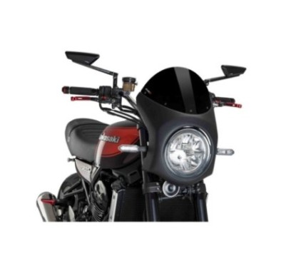 CUBIERTA SEMICARENADA PUIG KAWASAKI Z900 RS SE 22-24 NEGRO-NEGRO