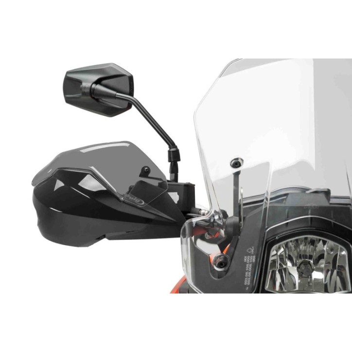 PUIG ESTENSIONE PARAMANI PER KTM 690 DUKE 16-19 FUME CHIARO