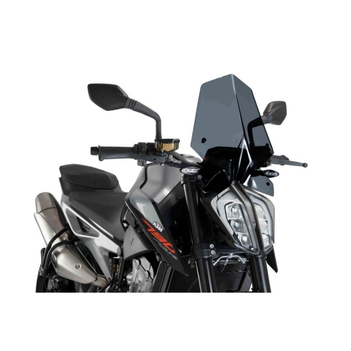 PUIG ECRAN NAKED N.G. SPORT POUR KTM 790 DUKE 18-24 FUMEE FONCEE