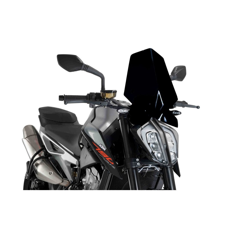 PUIG NAKED SCREEN NG SPORT KTM 790 DUKE 18-24 BLACK