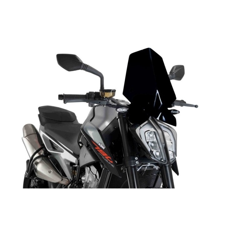 PUIG NAKED SCREEN NG SPORT FOR KTM 790 DUKE 18-24 BLACK