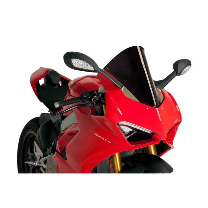 PUIG PARE-BRISE R-RACER POUR DUCATI PANIGALE V2 20-24 NOIR