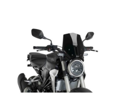 PUIG NAKED SCREEN NG SPORT HONDA CB125R NEO SPORTS CAFE 18-24 BLACK