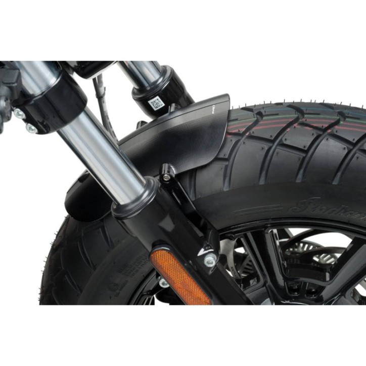 GARDE-BOUE AVANT PUIG POUR INDIAN SCOUT 15-24 NOIR