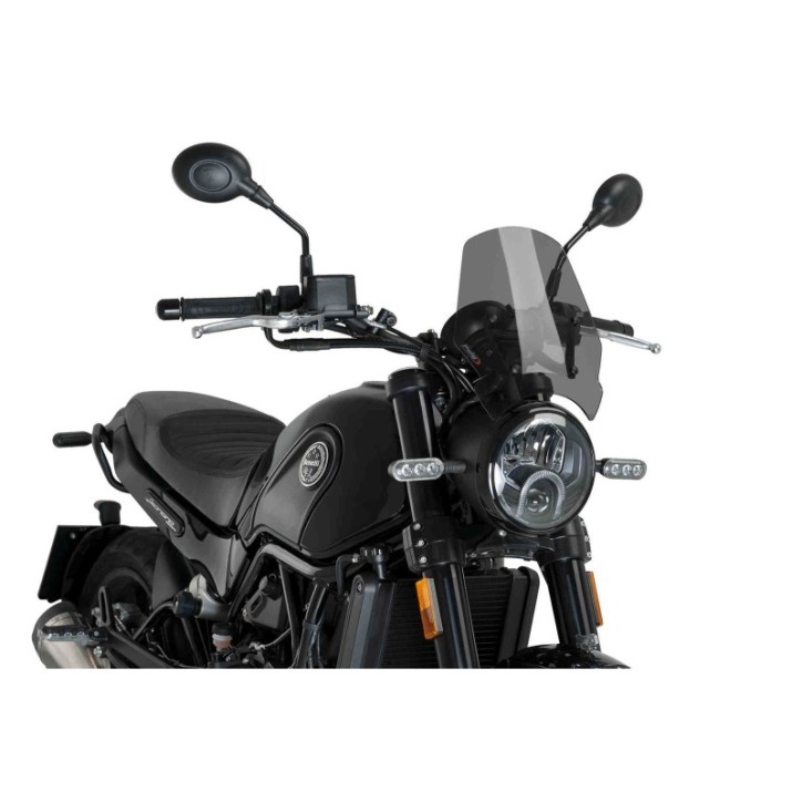 PUIG CUPOLINO NAKED N.G. SPORT PER BENELLI LEONCINO 16-24 FUME SCURO