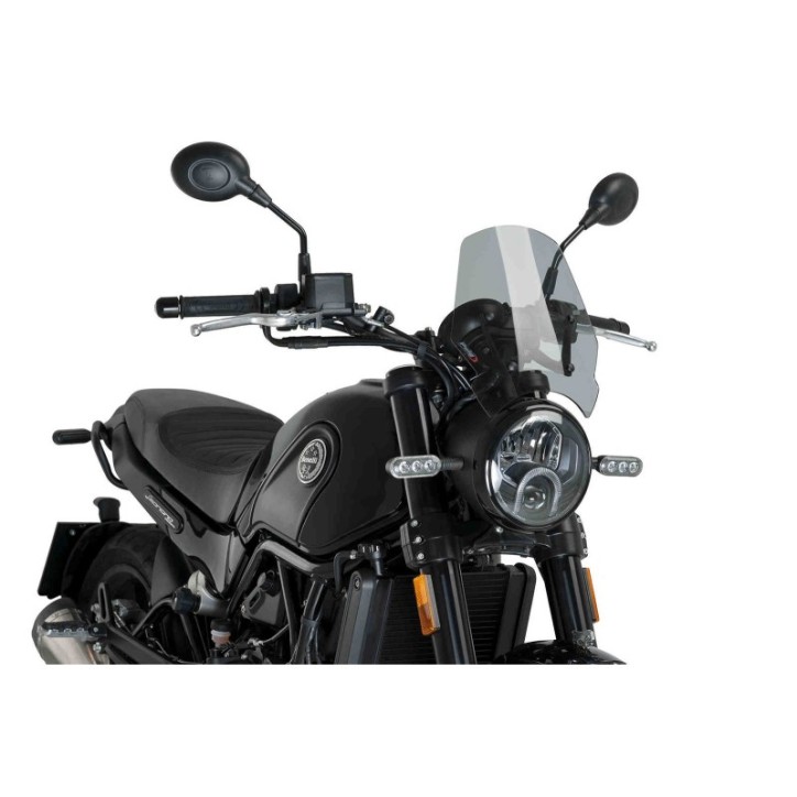 PUIG CUPOLINO NAKED N.G. SPORT PER BENELLI LEONCINO 16-24 FUME CHIARO