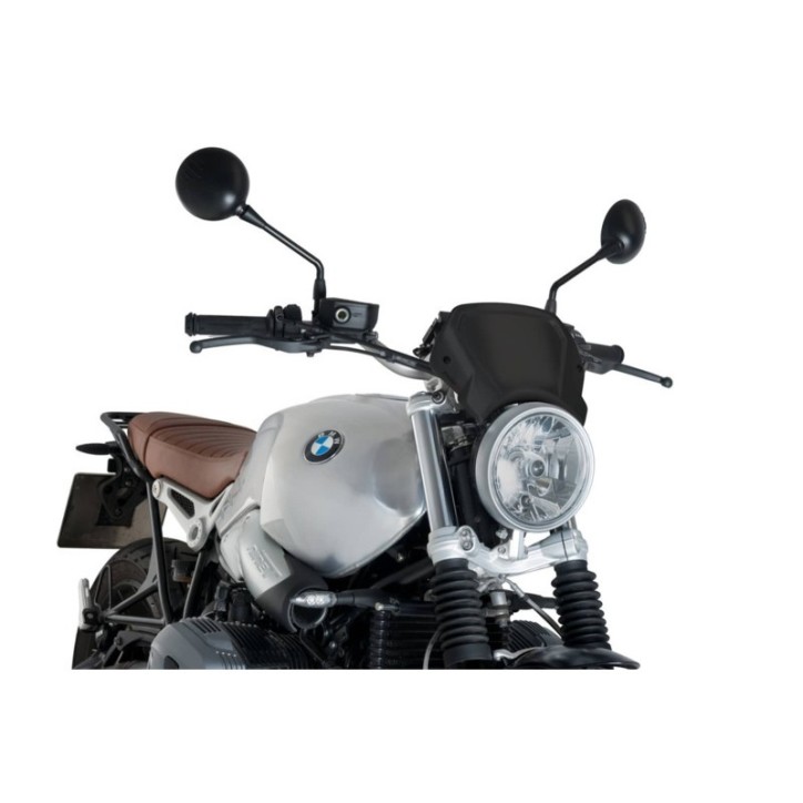 CARENAGE AVANT PUIG ALUMINIUM POUR BMW R NINE T 17-24 NOIR