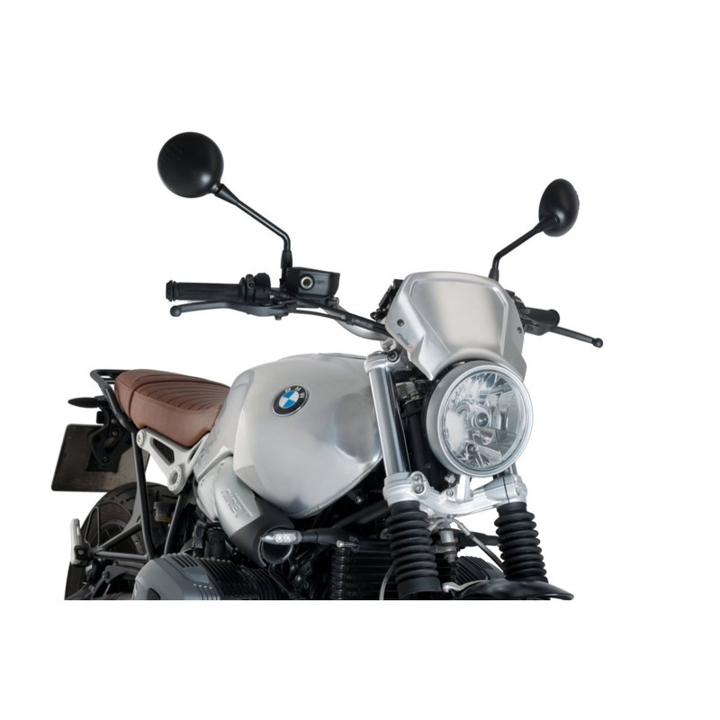 CARENADO DELANTERO DE ALUMINIO PUIG BMW R NINE T 17-24 PLATA