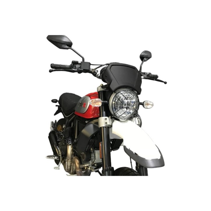 CARENAGE AVANT EN ALUMINIUM PUIG POUR DUCATI SCRAMBLER DESERT SLED 17-22 NOIR