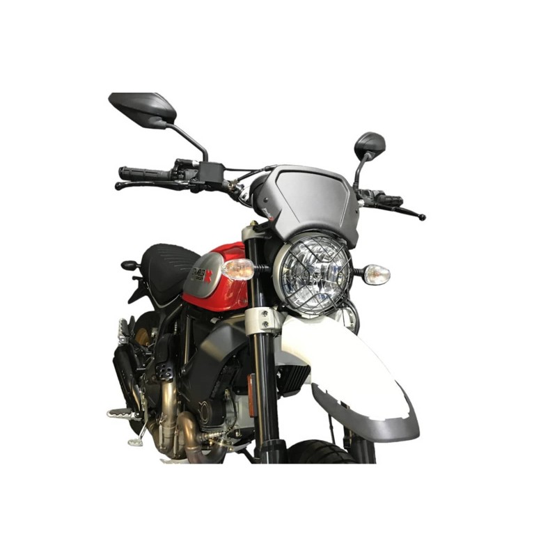 CARENADO DELANTERO DE ALUMINIO PUIG DUCATI SCRAMBLER 1100 DARK PRO 21-24 PLATA