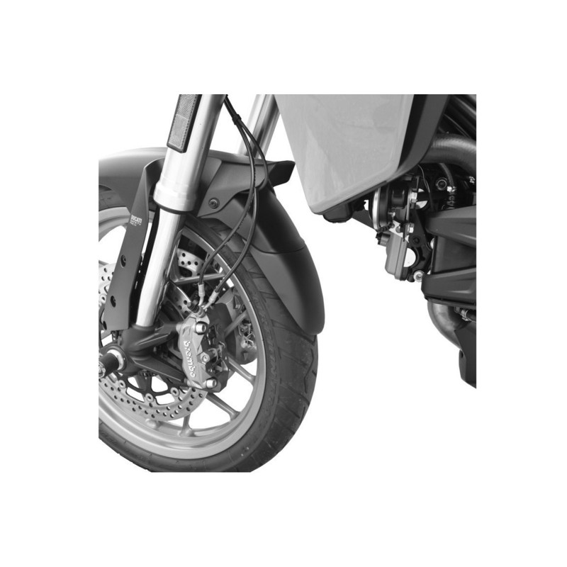 EXTENSION GUARDABARROS DELANTERO PUIG DUCATI MULTISTRADA 1200 S 2017 NEGRO MATE