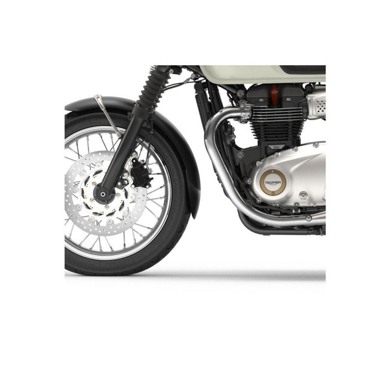 PUIG RALLONGE DE GARDE-BOUE AVANT TRIUMPH BONNEVILLE T100 NOIR 17-20 NOIR MAT