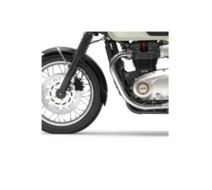 PUIG RALLONGE DE GARDE-BOUE AVANT TRIUMPH BONNEVILLE T100 NOIR 17-20 NOIR MAT