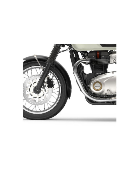 puig vordere Kotflugelverlangerung Triumph Bonneville T120 schwarz 21 25 mattschwarz