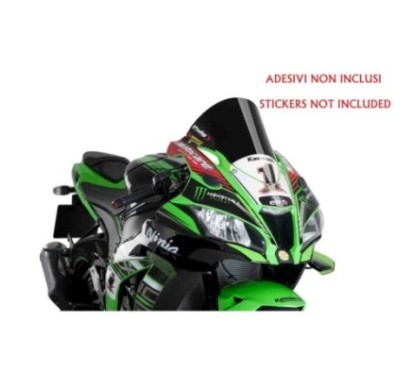 CUBIERTA PUIG R-RACER KAWASAKI ZX-10R NINJA KRT 16-20 NEGRO