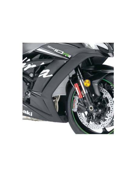 puig estensione parafango anteriore per kawasaki zx 10r ninja krt 16 20 nero opaco
