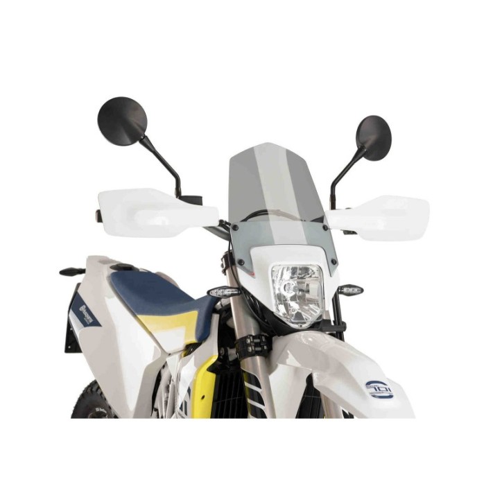 PUIG Bulle Nue NG SPORT POUR HUSQVARNA 701 ENDURO 15-24 FUMEE CLAIRE