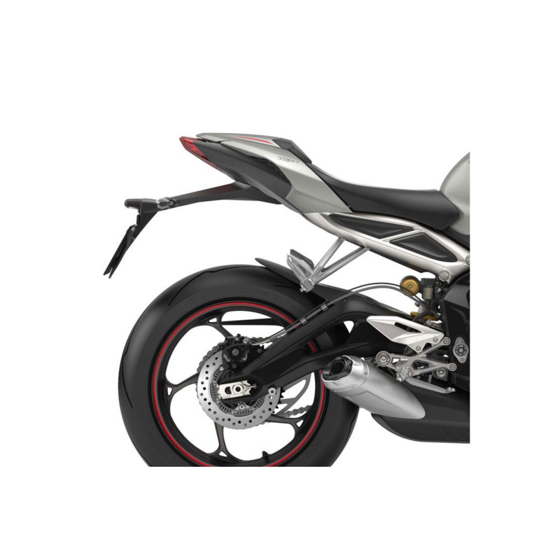 Extension de guardabarros trasero Puig Triumph Street Triple R RS 20 25 negro mate