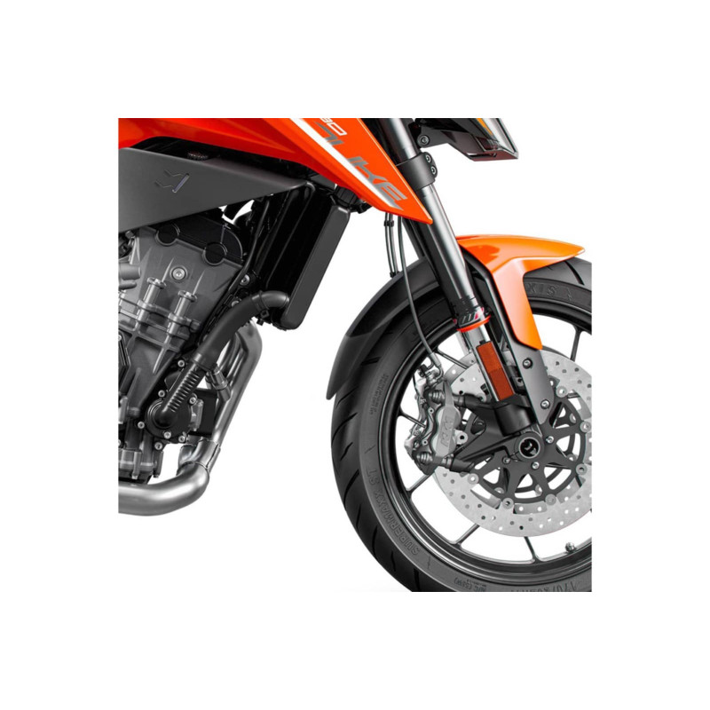 puig front fender extension for ktm 890 duke 21 23 matt black