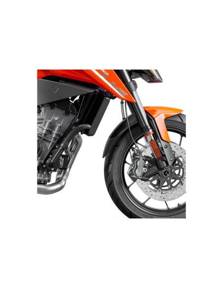 puig front fender extension for ktm 890 duke 21 23 matt black