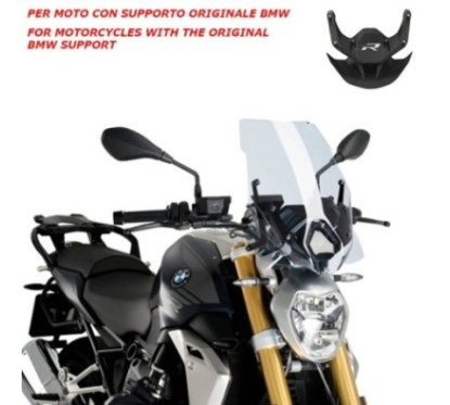 PUIG CUPOLINO NAKED N.G. TOURING-OEM SUPP. BMW R1250 R 18-24 TRASPARENTE