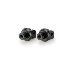 PUIG FOOTPEGS ADAPTERS DRIVER FIXES YAMAHA TRACER 9 GT PLUS 23-24 BLACK