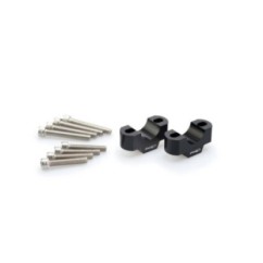 PUIG RISERS PER MANUBRI YAMAHA TRACER 9 GT PLUS 23-24 NERO-3740N