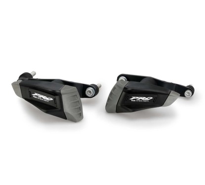 PUIG FRAME GUARDS MOD. PRO 2.0 KAWASAKI ZX-4RR NINJA 2024 BLACK