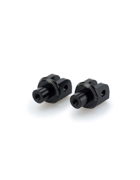 Adaptadores Puig para piloto fijo Pegg Kawasaki ZX-4RR Ninja 24-25 negro