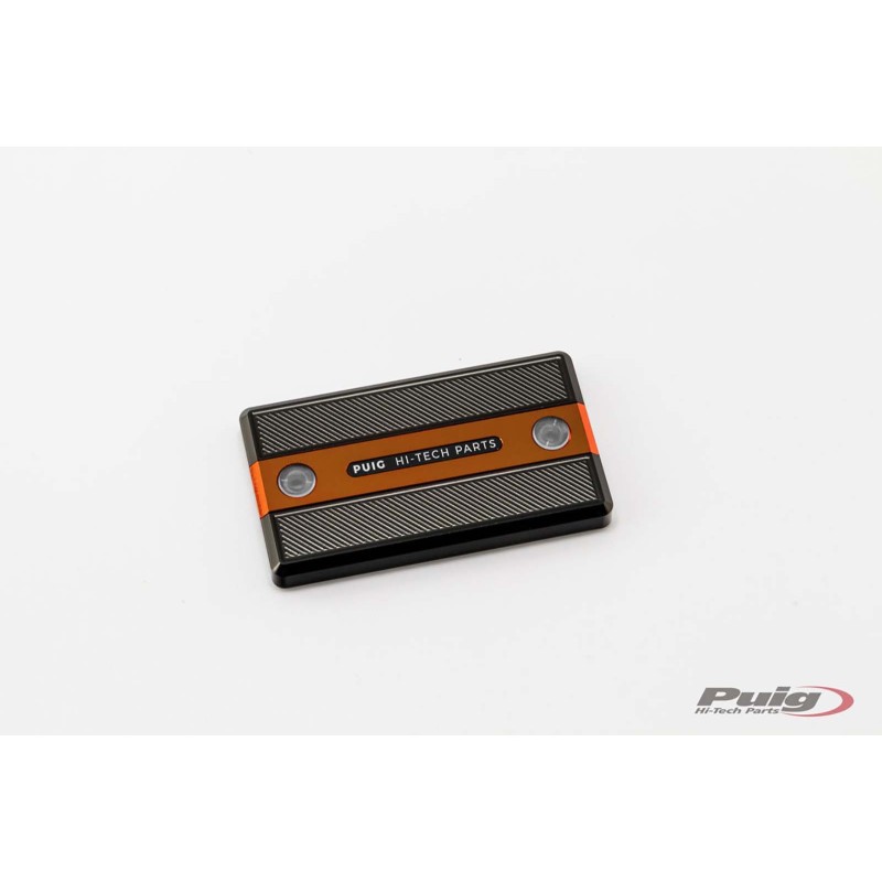 PUIG BRAKE FLUID RESERVOIR CAP SUZUKI DL800 V-STROM TECH 23-24 ORANGE