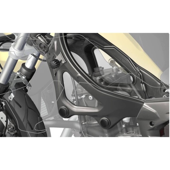 PUIG FRAME CAPS FOR BMW F900 R 20-24 BLACK