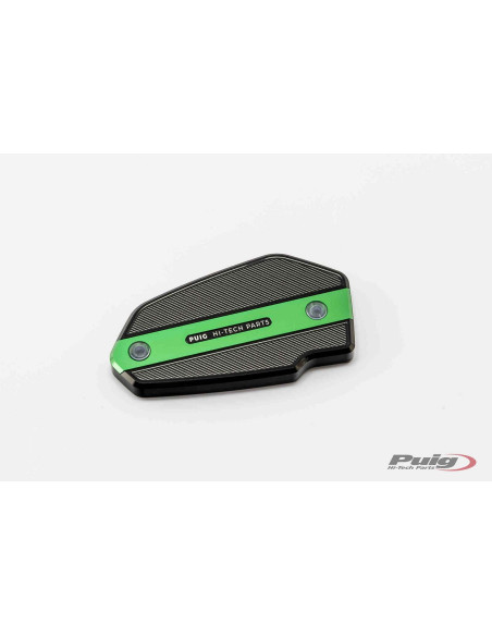 Tapon deposito liquido freno delantero Puig para Kawasaki Versys 650 Grand Tourer 15-22 verde