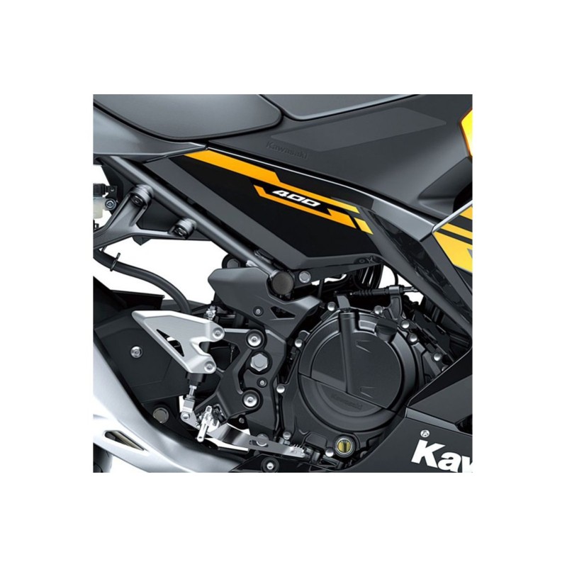 CASQUES DE CADRE PUIG KAWASAKI Z400 19-24 NOIR