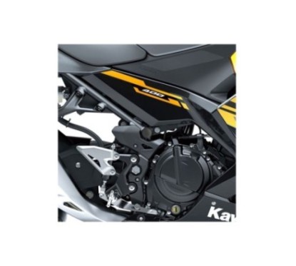 PUIG FRAME CAPS KAWASAKI Z400 19-24 BLACK