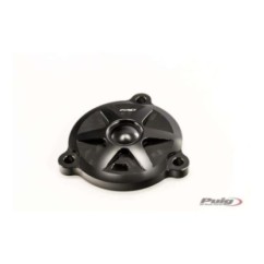 PUIG COPRI-PERNO FORCELLONE YAMAHA T-MAX 530 DX SX 17-19 NERO