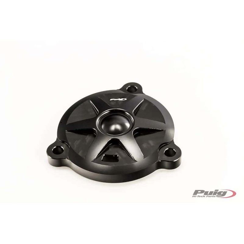 PUIG COUVERCLE DE BRAS OSCILLANT YAMAHA T-MAX 530 DX SX 17-19 NOIR