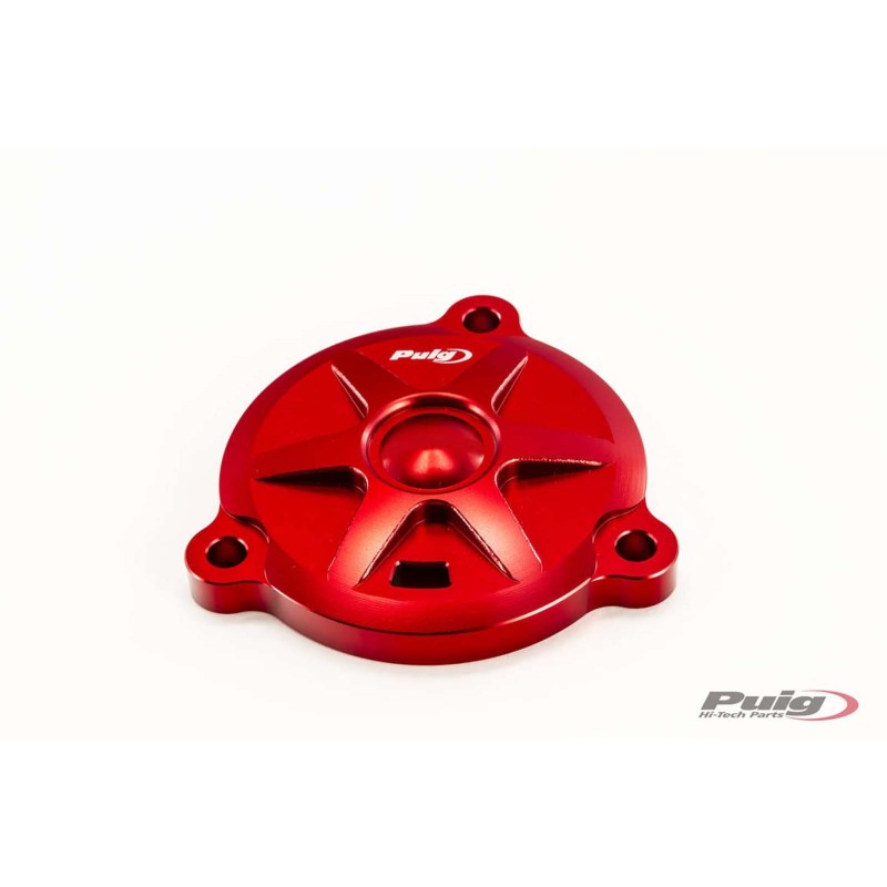 PUIG COPRI-PERNO FORCELLONE YAMAHA T-MAX 530 DX SX 17-19 ROSSO