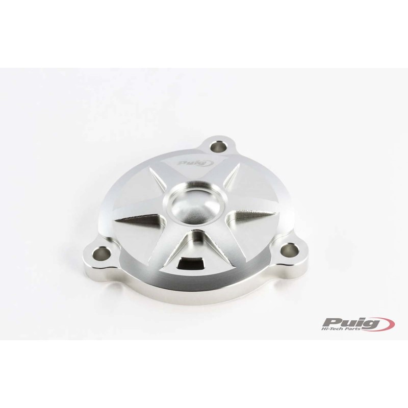 PUIG COPRI-PERNO FORCELLONE YAMAHA T-MAX 530 DX SX 17-19 SILVER