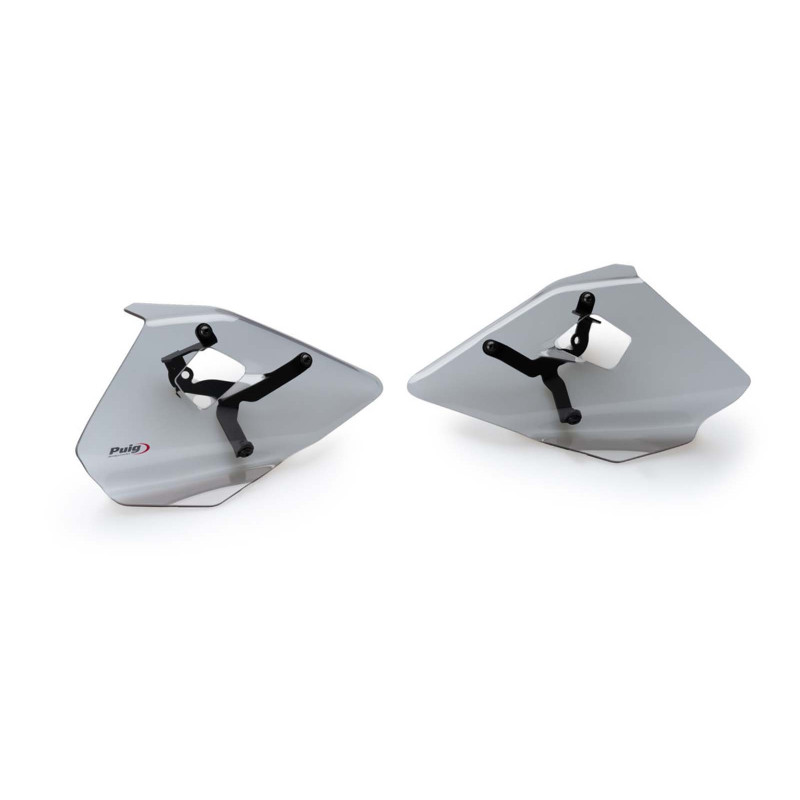Deflecteur lateral superieur Puig pour BMW R1250 GS Adventure 18-24, fume clair
