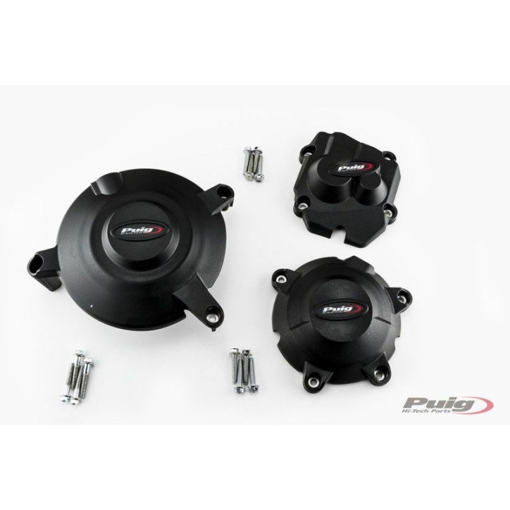 PROTECCION CARTER MOTOR PUIG PARA KAWASAKI ZX-10R NINJA KRT 16-20 NEGRO