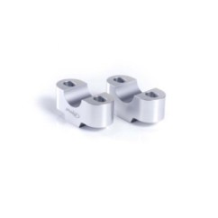 PUIG RISERS FOR HANDLEBAR HONDA MSX125 GROM 21-23 SILVER-3671P