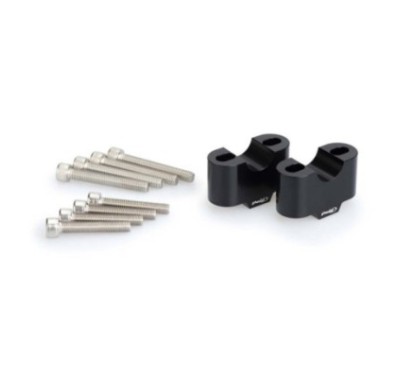 PUIG RISERS FOR HANDLEBAR HONDA NC750 DCT 21-23 BLACK-3672N